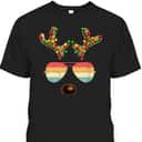 Vintage Face Reindeer Christmas Retro Gift T-Shirt Vintage Face Reindeer Christmas Retro Gift T-Shirt