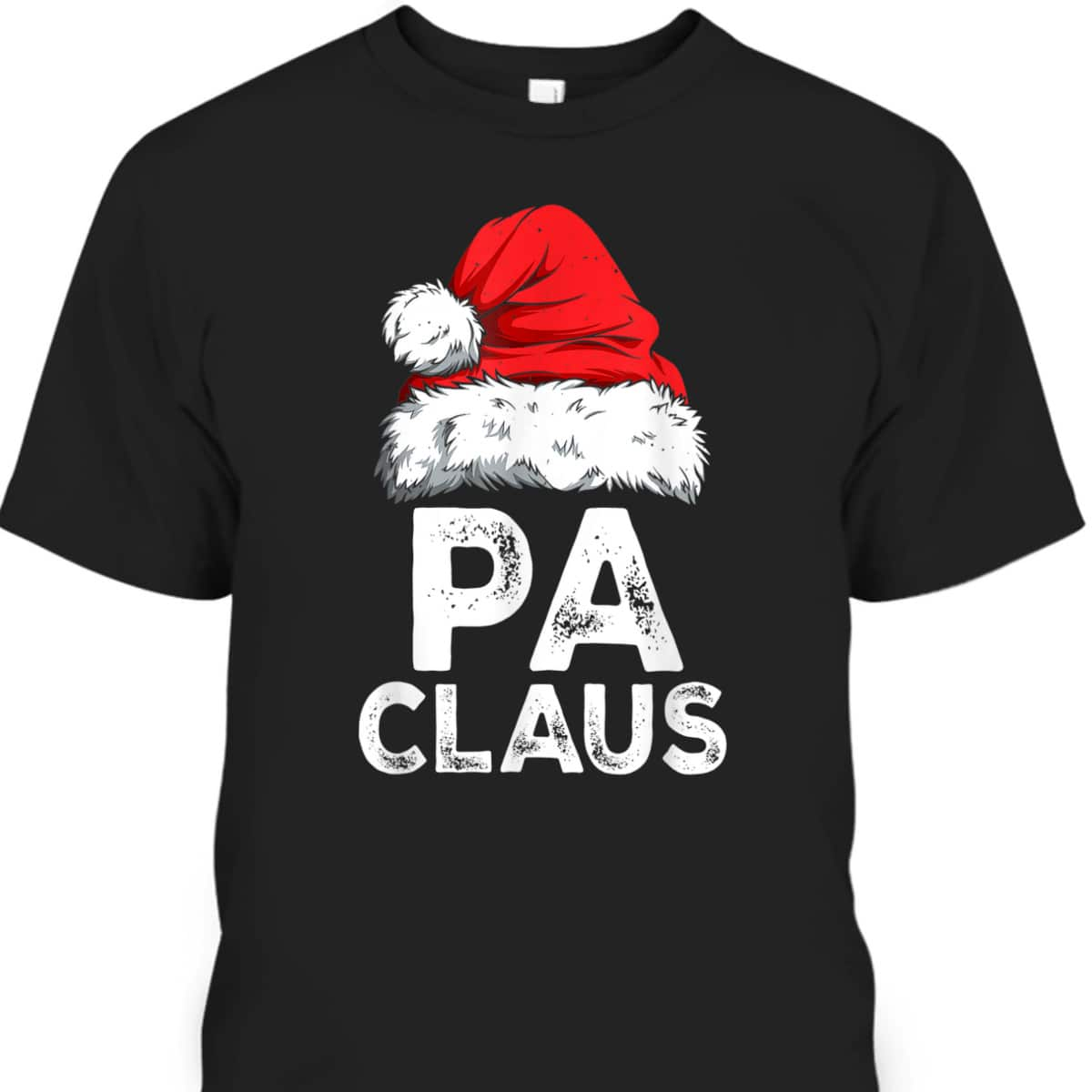 Pa Claus Christmas Dad Santa Family Matching Xmas Gift T-Shirt