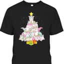 Unicorns Christmas Tree Unicorn Cute Girls Women Mom T-Shirt Unicorns Christmas Tree Unicorn Cute Girls Women Mom T-Shirt