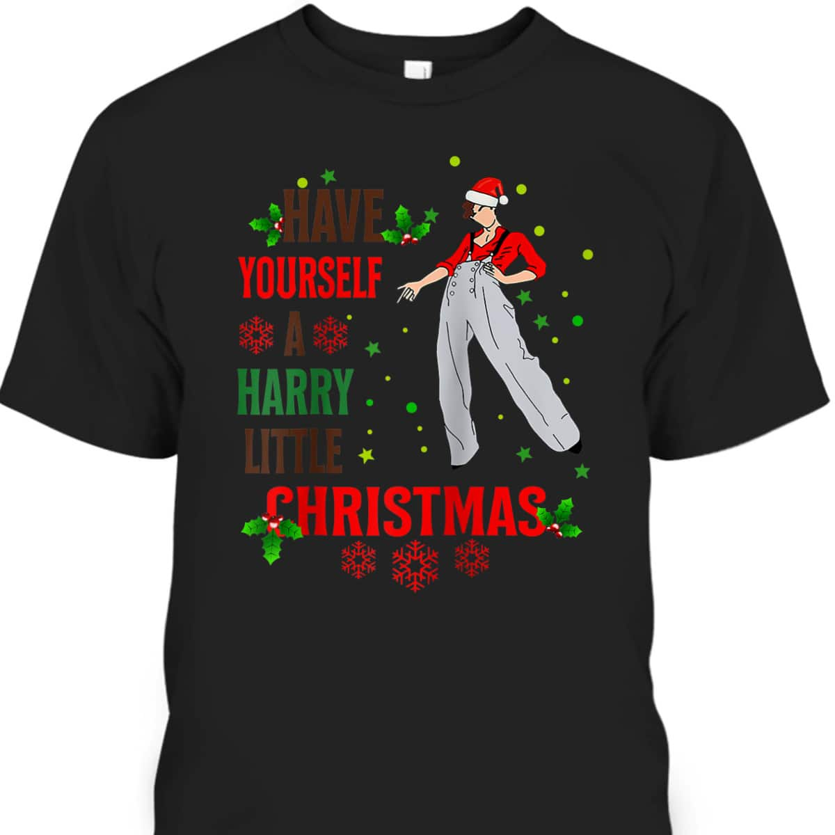 Have Yourself A Harry Little Christmas Raglan Baseball T-Shirt