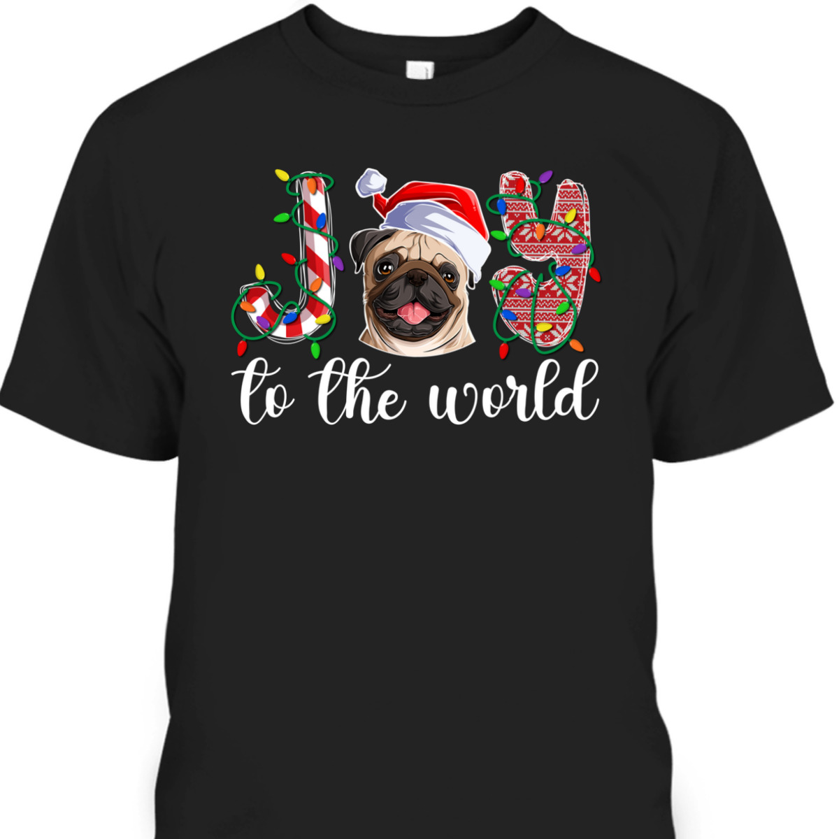 Pug Christmas Pug Xmas Party Pug Lover T-Shirt