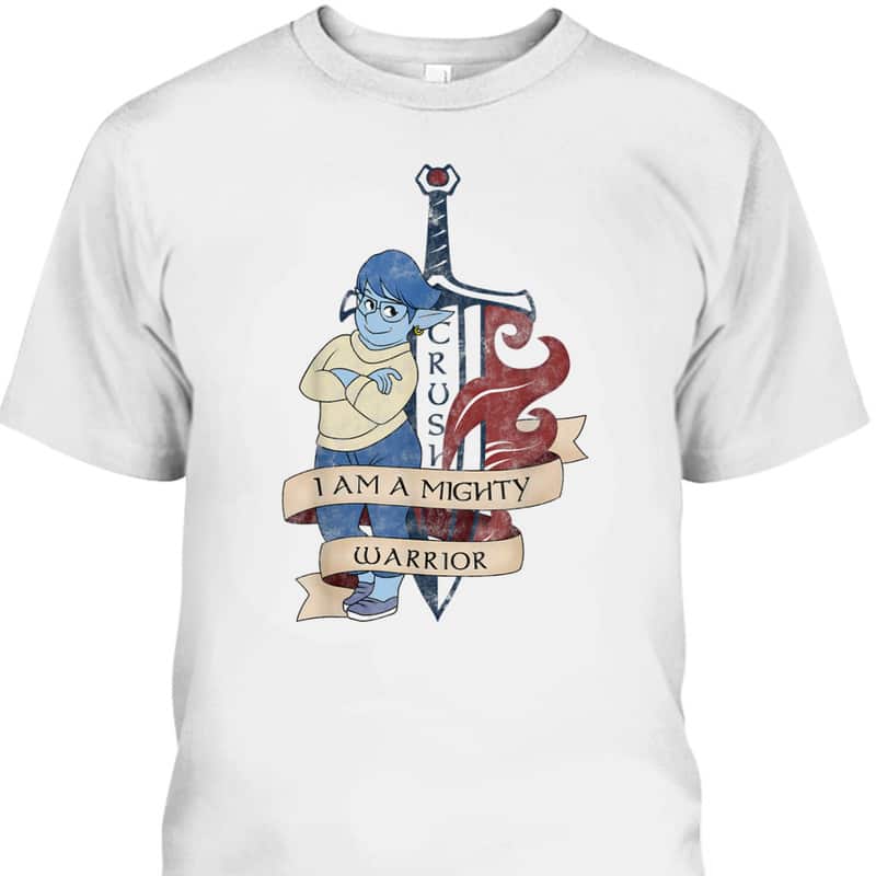 Mother's Day T-Shirt Disney Onward Laurel I Am Mighty Warrior