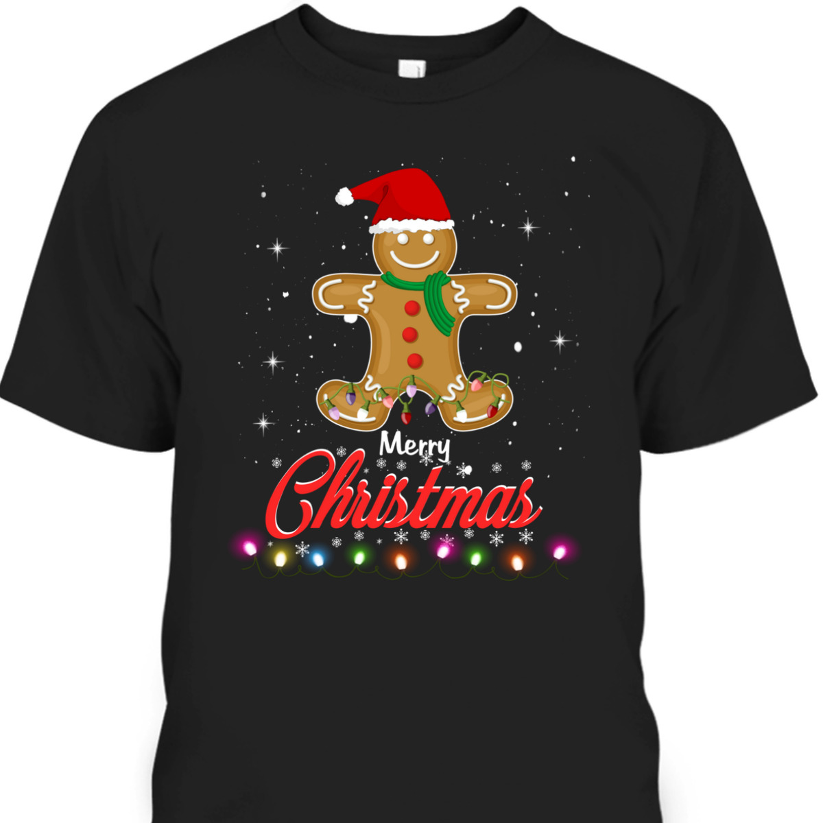 Merry Christmas Gingerbread Merry Christmas Cookie Bakers T-Shirt