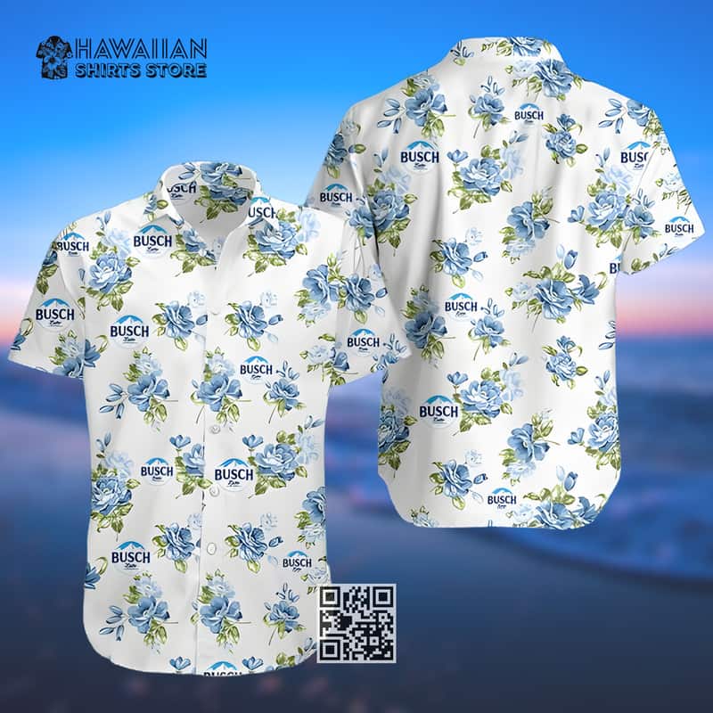 Busch Latte Beer Hawaiian Shirt Gift For Beach Lovers