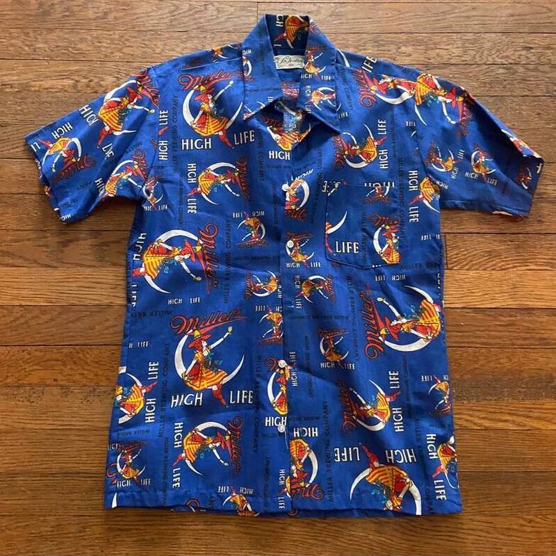 Girl In The Moon Miller High Life Hawaiian Shirt Gift For Beer Lovers Girl In The Moon Miller High Life Hawaiian Shirt Gift For Beer Lovers