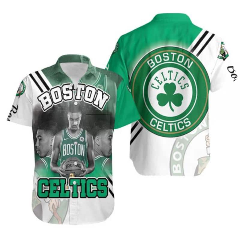 Jayson Tatum Boston Celtics Hawaiian Shirt Jayson Tatum NBA Gift Jayson Tatum Boston Celtics Hawaiian Shirt Jayson Tatum NBA Gift