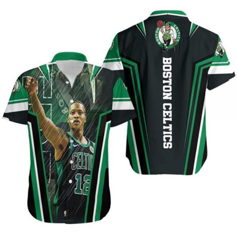 Scary Terry Rozier Boston Celtics Hawaiian Shirt Gift For Basketball Fans Scary Terry Rozier Boston Celtics Hawaiian Shirt Gift For Basketball Fans
