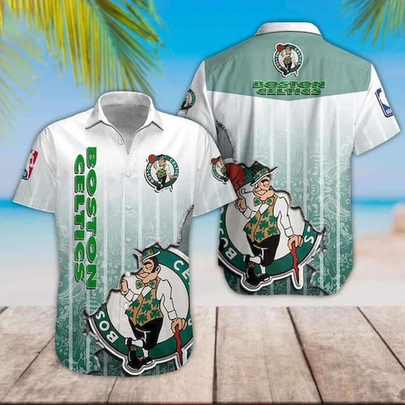 NBA Boston Celtics Hawaiian Shirt Basketball Gift NBA Boston Celtics Hawaiian Shirt Basketball Gift
