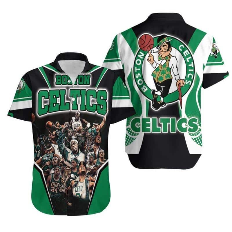 Boston Celtics Hawaiian Shirt Best Basketball Gift Boston Celtics Hawaiian Shirt Best Basketball Gift