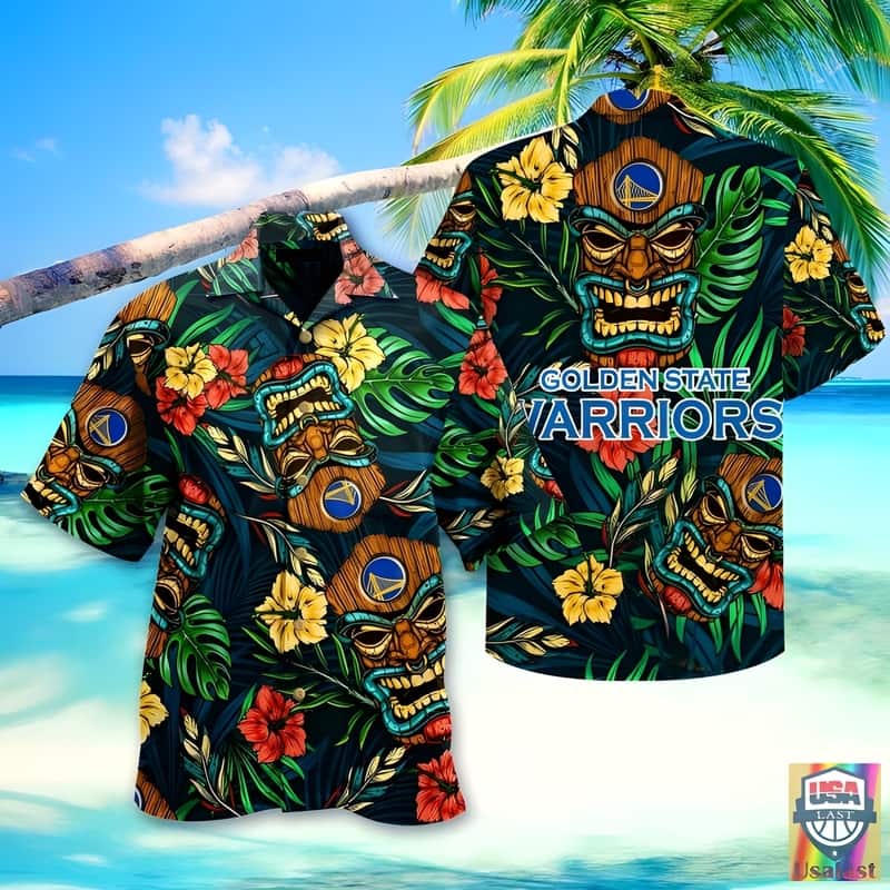 Golden State Warriors Hawaiian Shirt Good Gift For Basketball Players Golden State Warriors Hawaiian Shirt Good Gift For Basketball Players