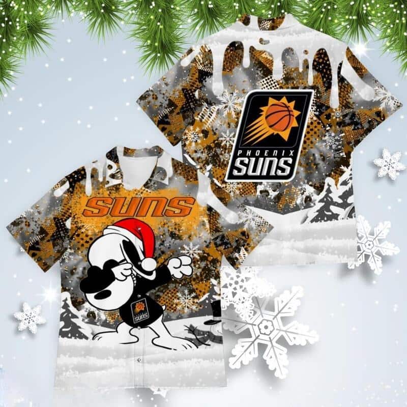 Funny Snoopy Phoenix Suns Hawaiian Shirt Beach Gift For Friend