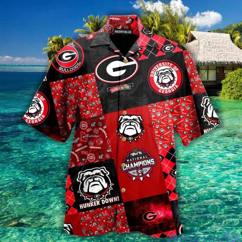 Georgia Bulldogs UGA Hawaiian Shirt Football Gift For Players Georgia Bulldogs UGA Hawaiian Shirt Football Gift For Players