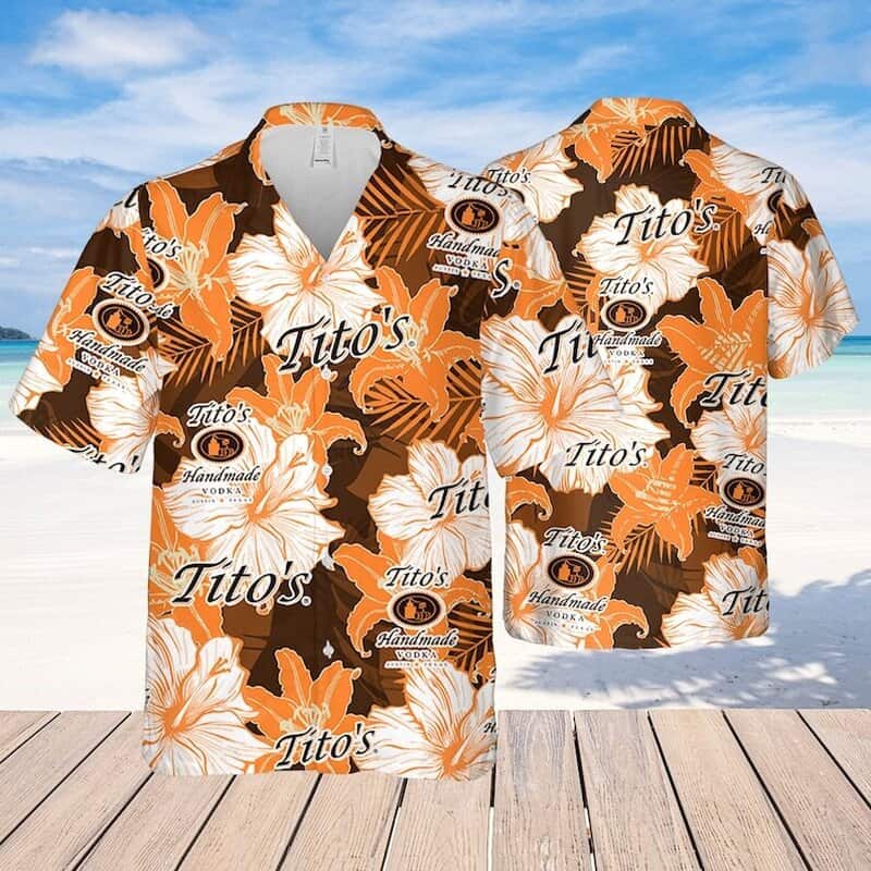 Tito's Hawaiian Shirt Beach Gift For Vodka Lovers Tito's Hawaiian Shirt Beach Gift For Vodka Lovers
