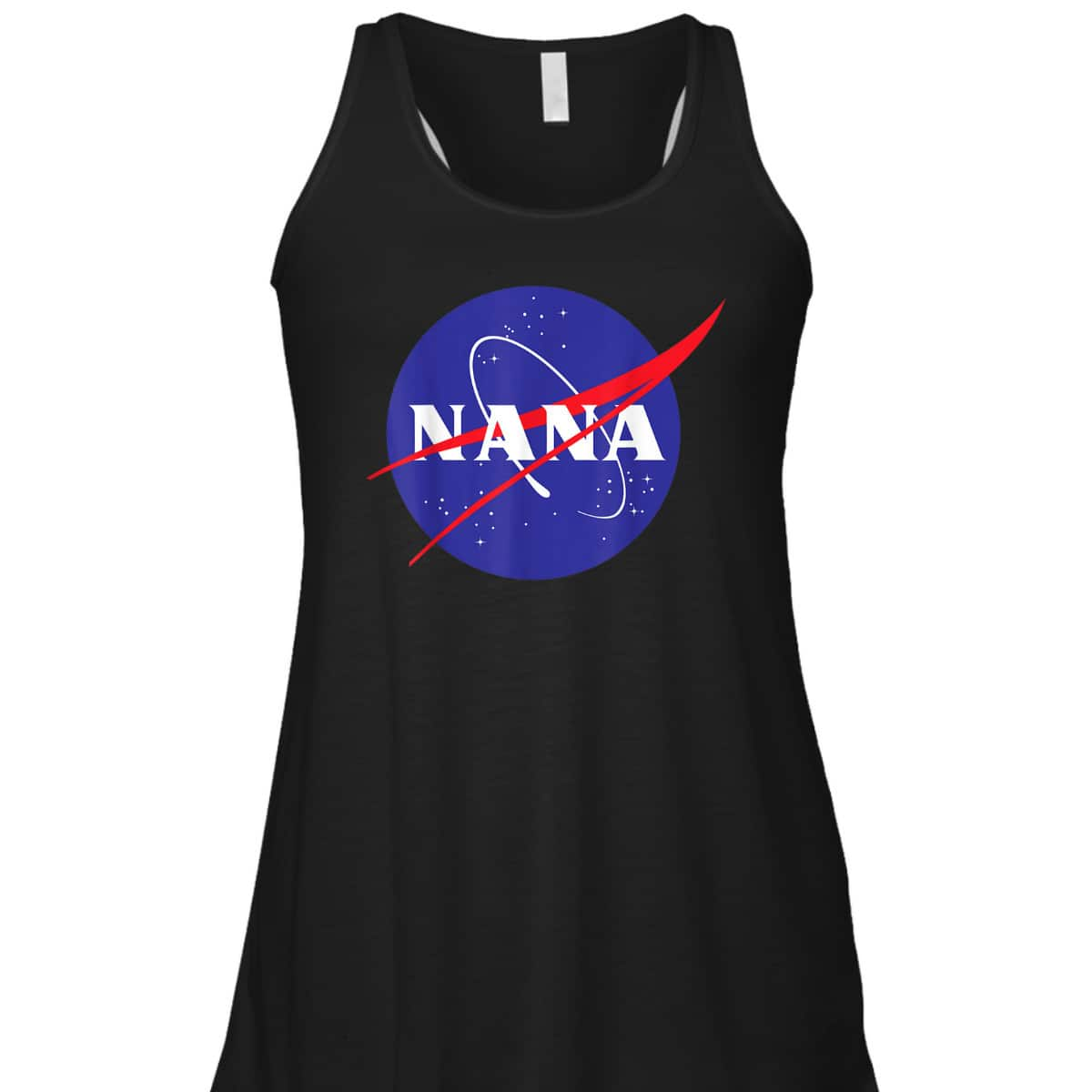 Nana Nasa Trendy Gift For Mom Mommy Grandma Mother's Day Women's Racerback Tank Top