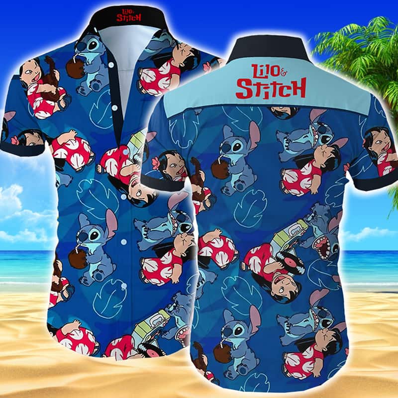 Disney Lilo And Stitch Hawaiian Shirt Gift For Someone Going to Hawaii
